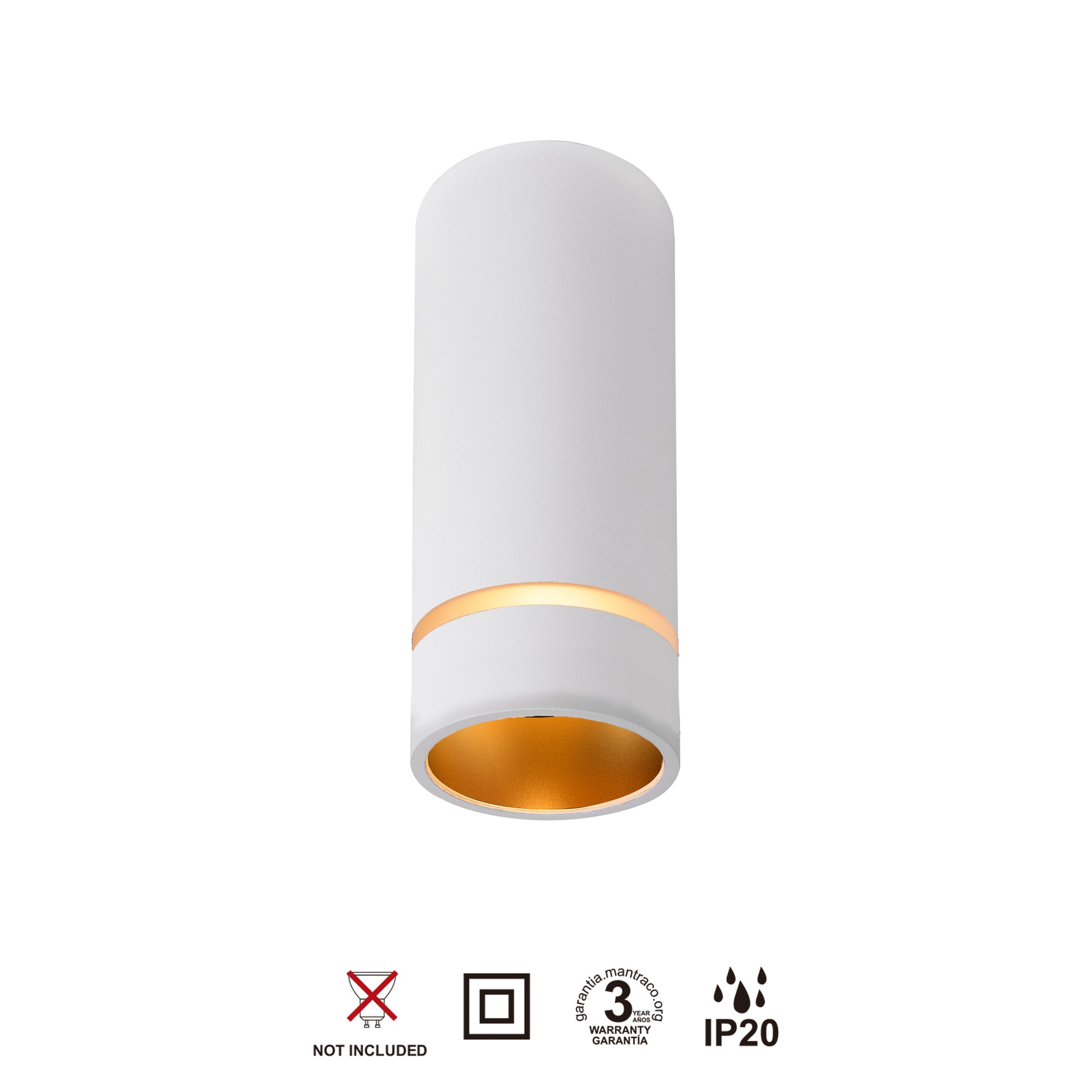 Split · Luminaires de plafond · Blanc