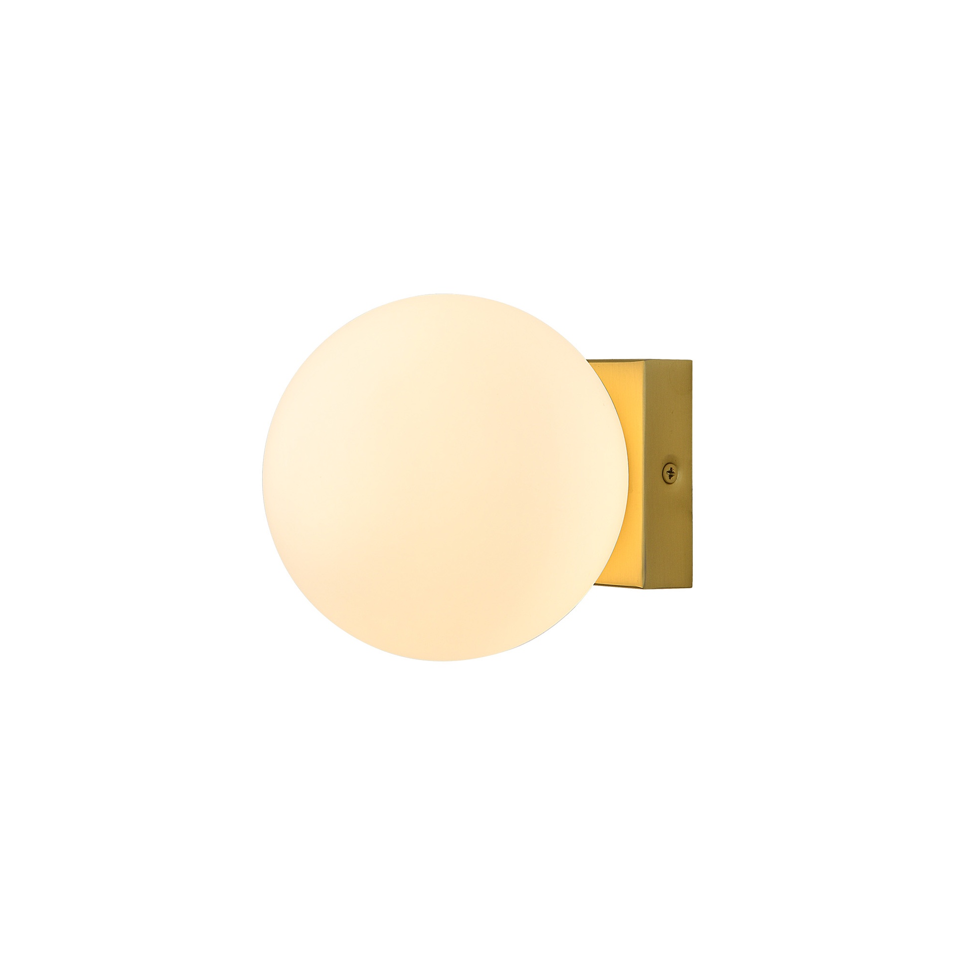 PUEBLA * PLAFONNIER / APPLIQUE LED 6W 3000K OR SATINÉ