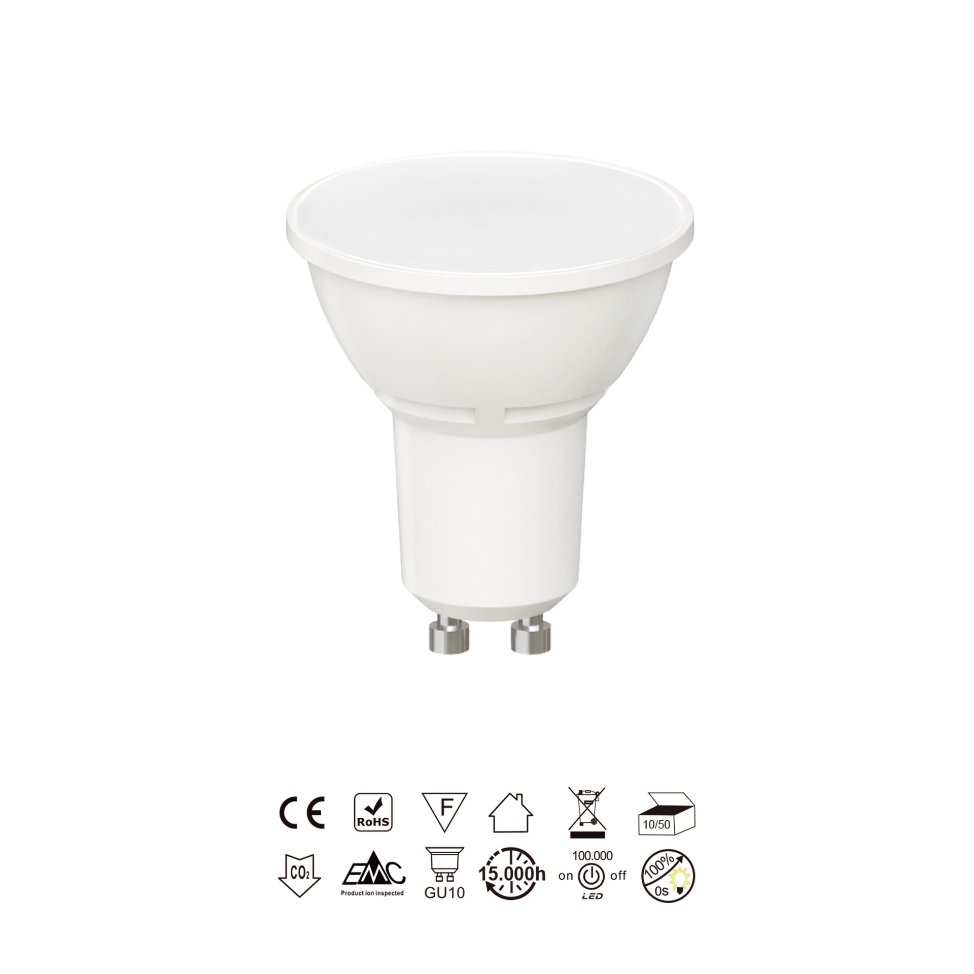 Bombillas GU10 · Bombillas LED · Blanco