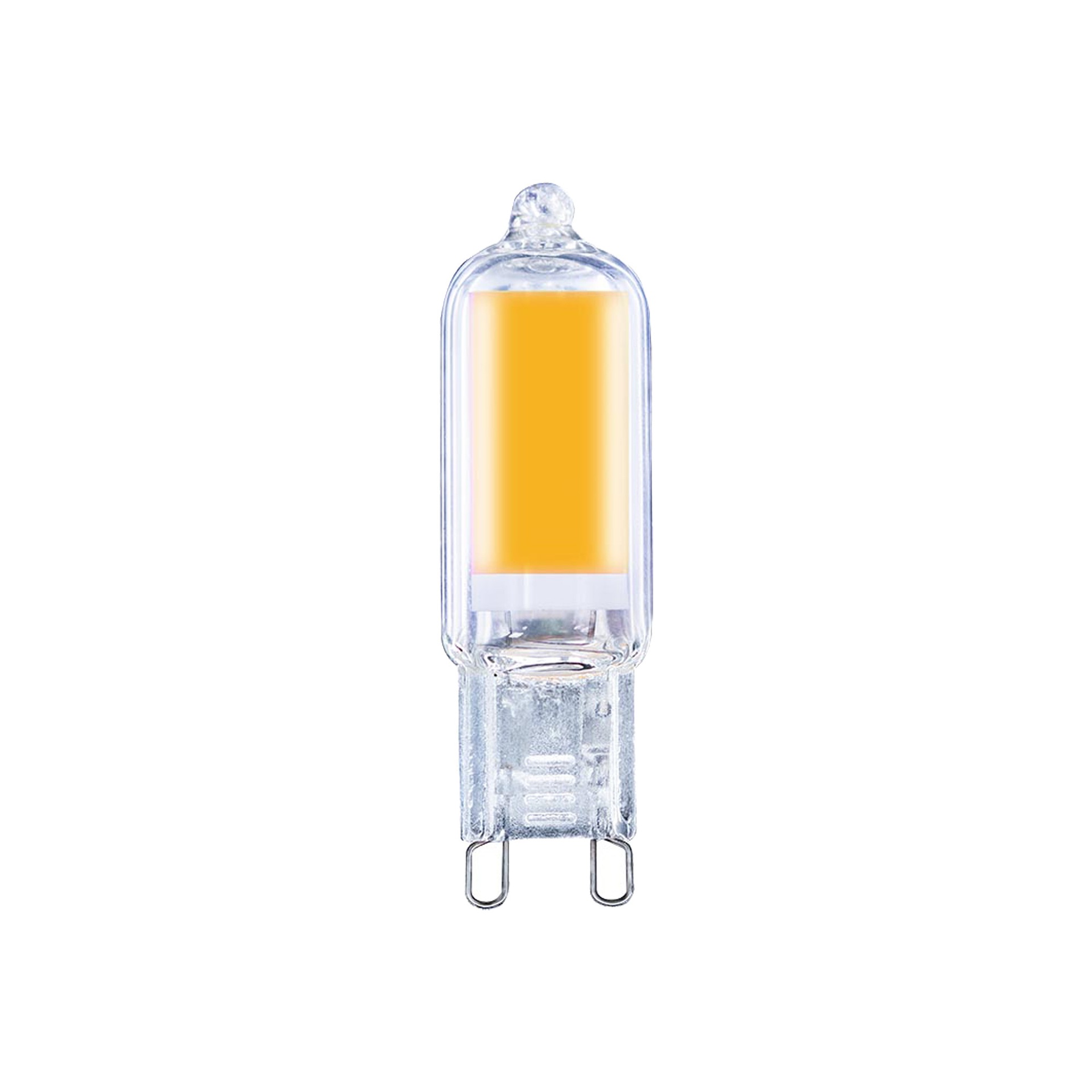 BULB LED GLASS - G9 - 2,5W - 3000K - 240Lm