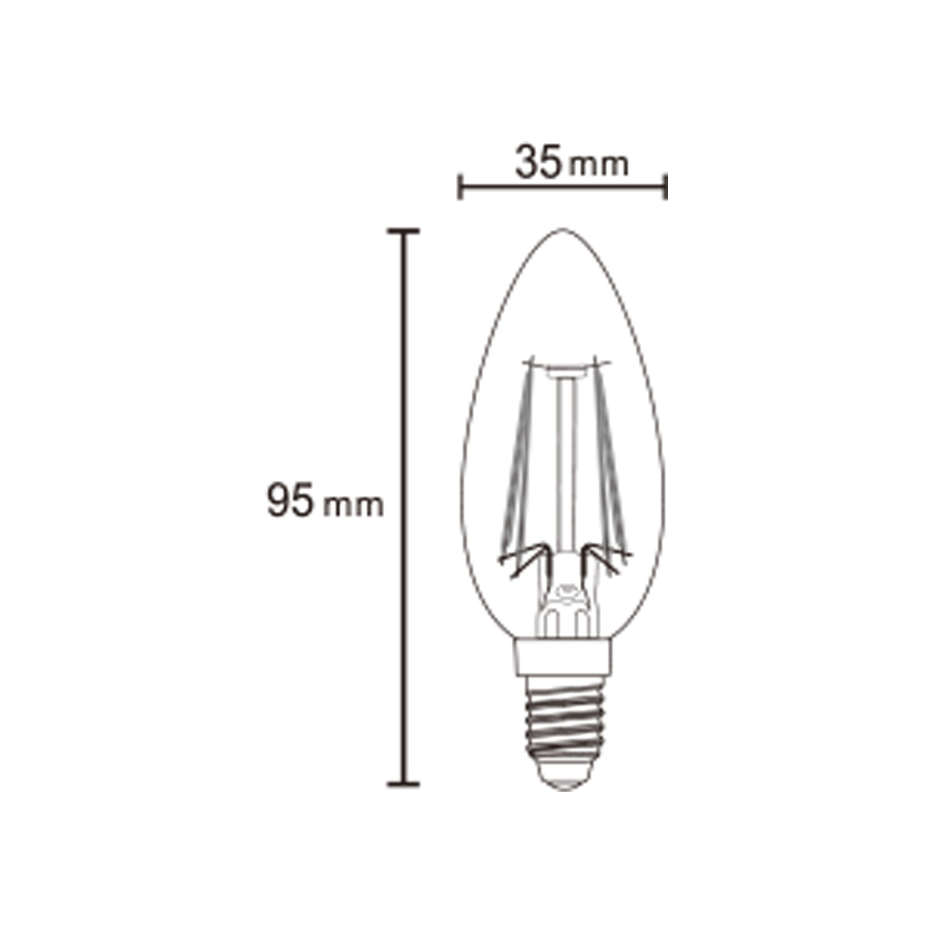 Bombillas E14 · Lampadine LED · Trasparente