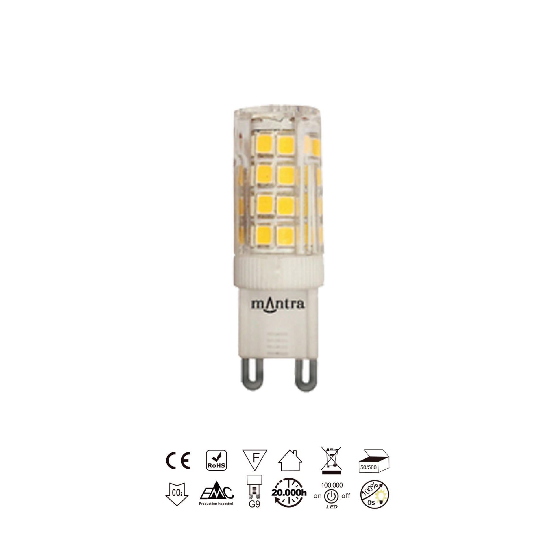 Bombillas G9 · Ampoules LED · Blanc