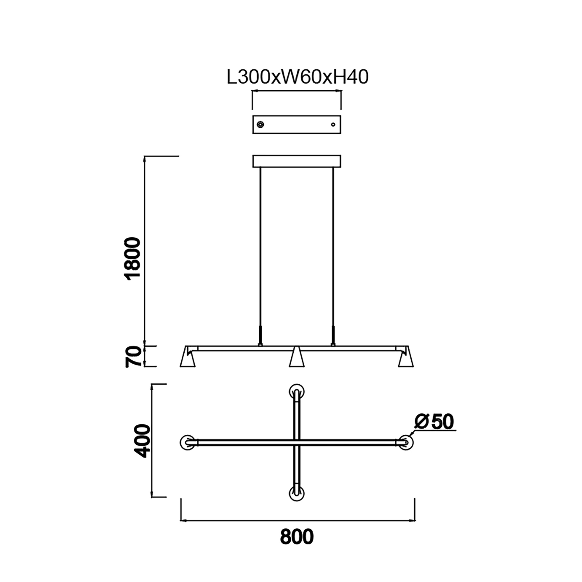 AFRICA * LED PENDANT 21W+ DIMMABLE (TRIAC)
