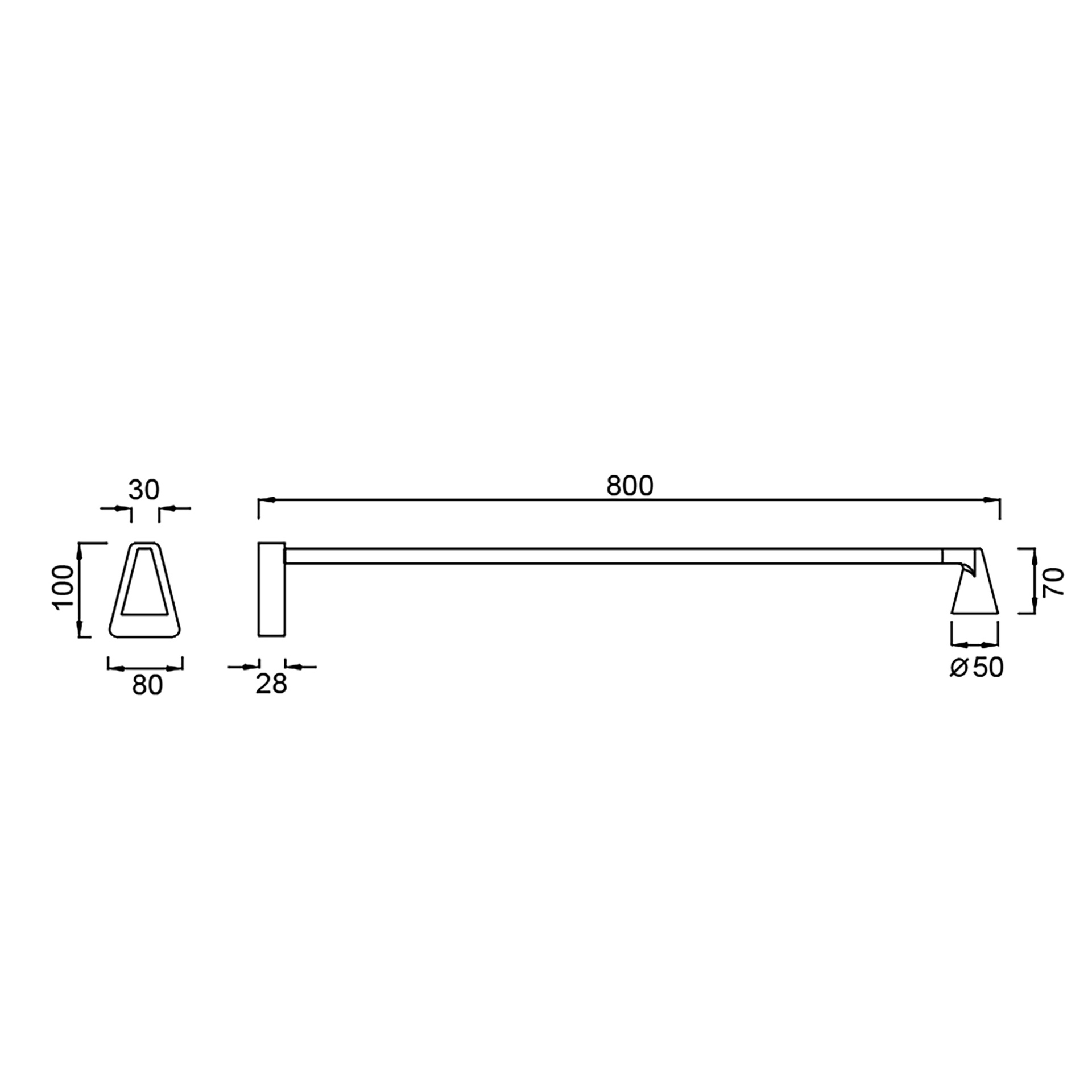 AFRICA * LED APPLIQUE 5W  WITHOUT SWITCH