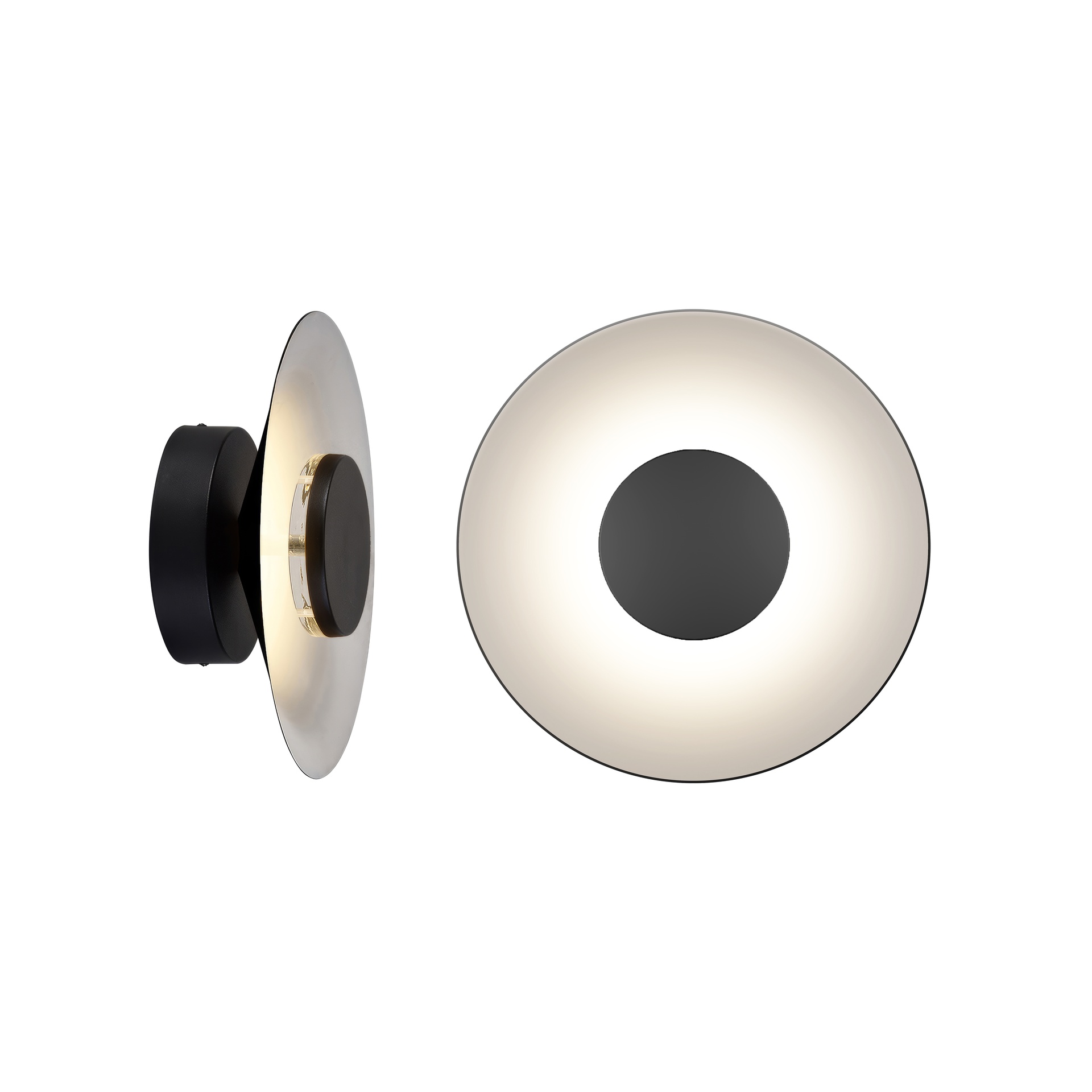ORION * LED WALL LAMP 8W 3000K BLACK