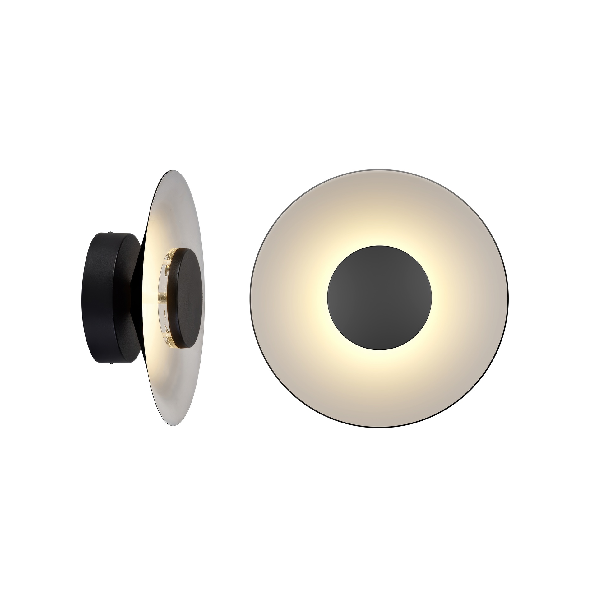 ORION * LED WALL LAMP 8W 3000K BLACK