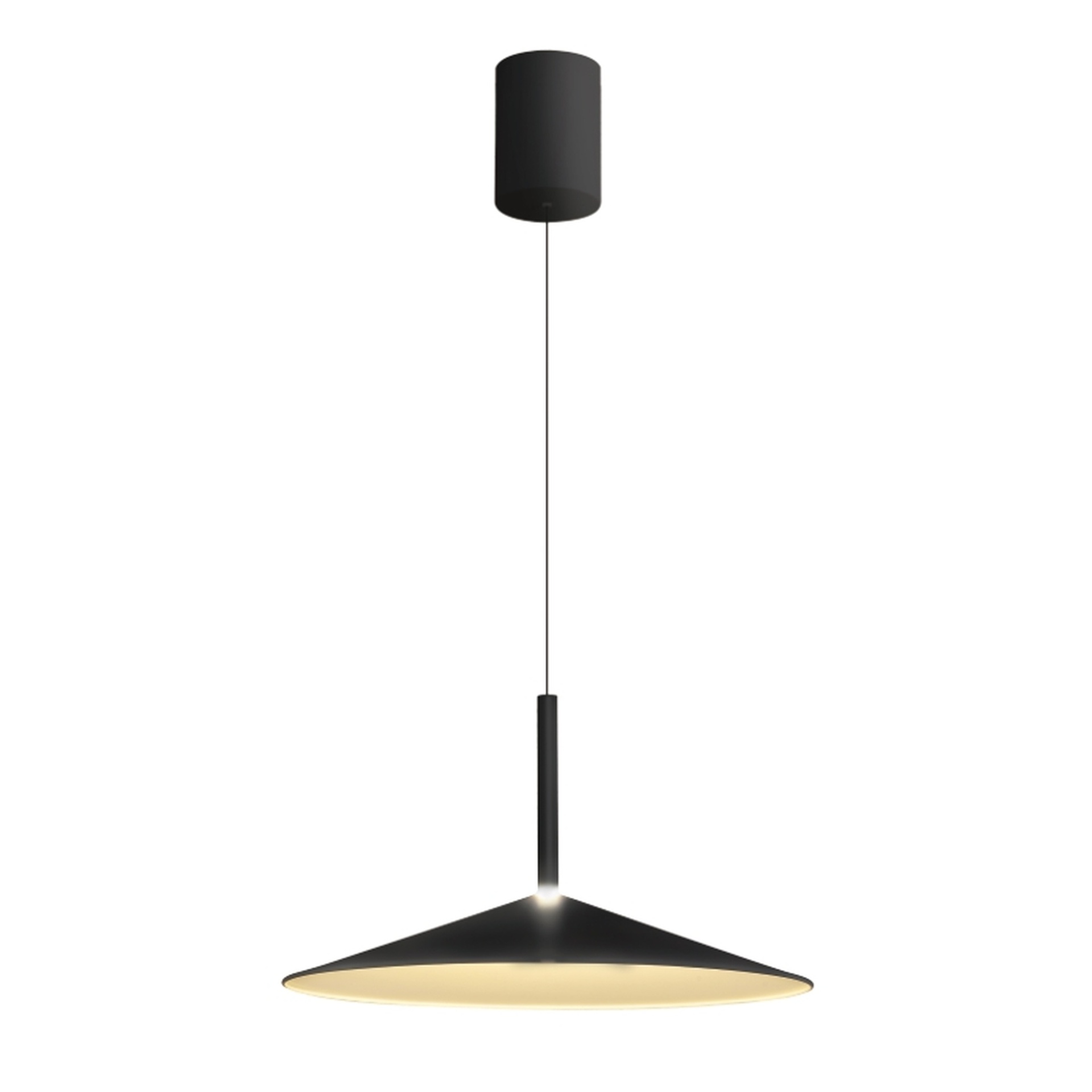 CALICE * SOSPESO GRANDE LED 1L - NERO Y BIANCO