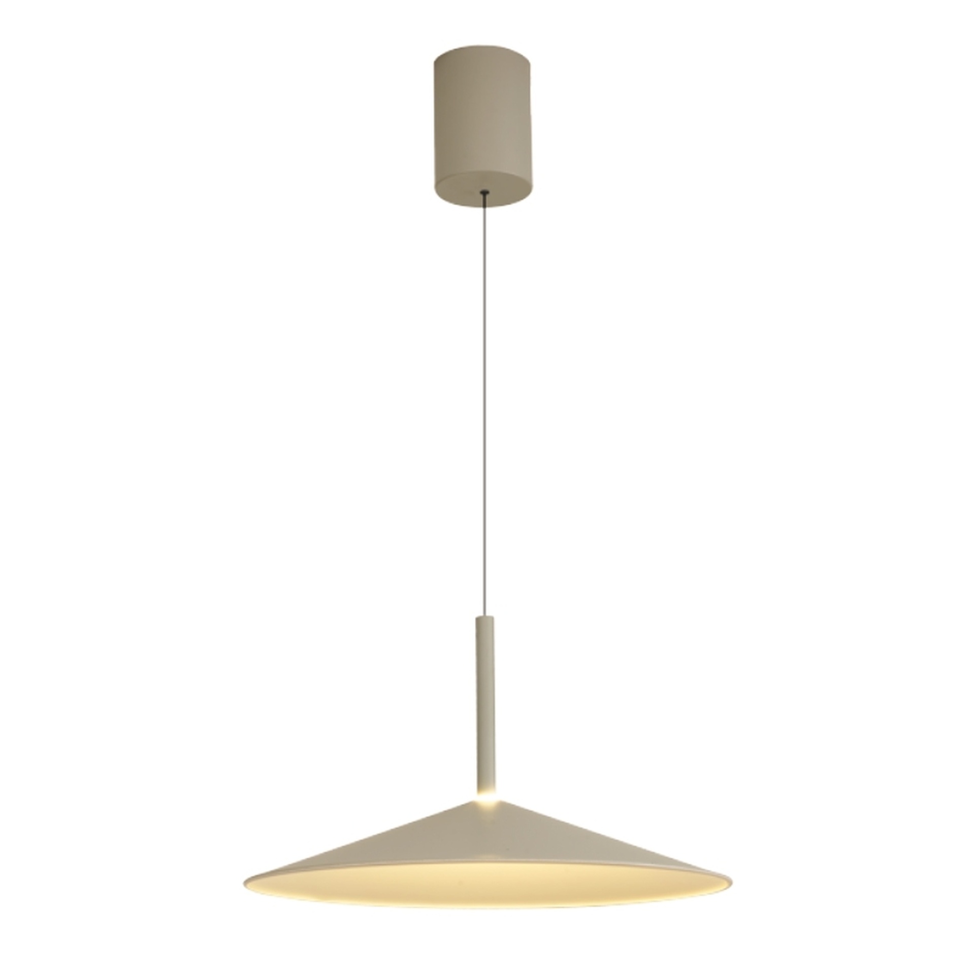 CALICE * PENDANT (LARGE)  LED 1L - ASH