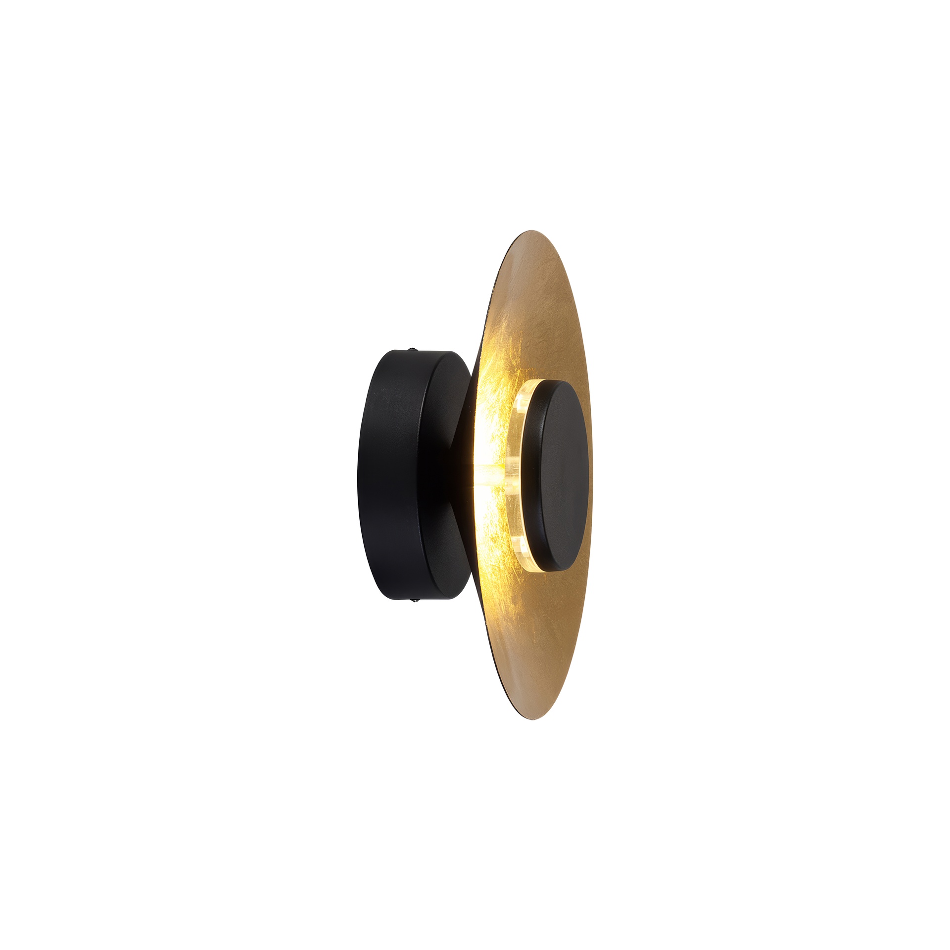 Orion · Luminaires muraux · Noir + Or