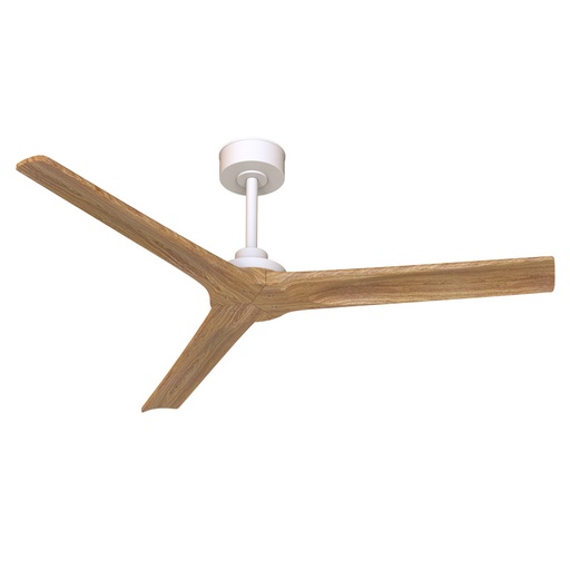 Woody · Ventilatore da soffitto senza luce · BIANCO / FAGGIO