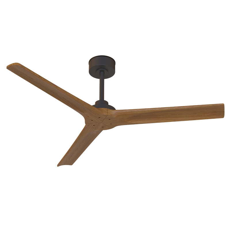 WOODY * FAN NO LIGHT BLACK/WALNUT