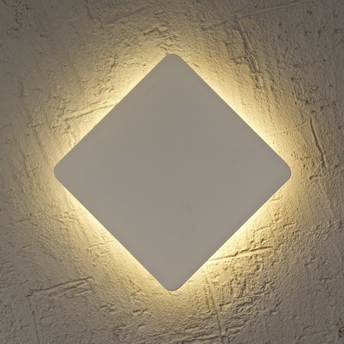***OFER/DES*** BORA BORA * LED SQUARE WALL LAMP WHITE - 6W  3000K