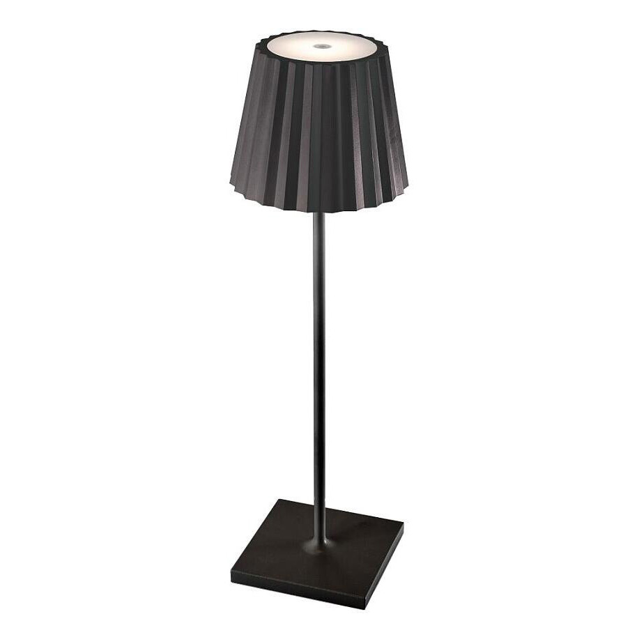 K2 * Lanterna Nero Da esterno Portatile Led Ip54 3000K