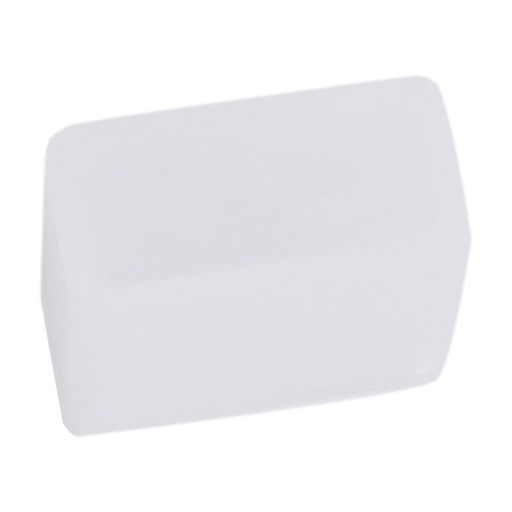 Silicone end cap without hole