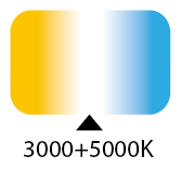 3000K-5000K