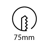 Cut-out 75