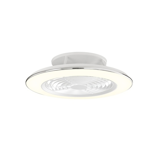 Alisio · Plafoniera con ventilatore a pale nascoste · Bianco