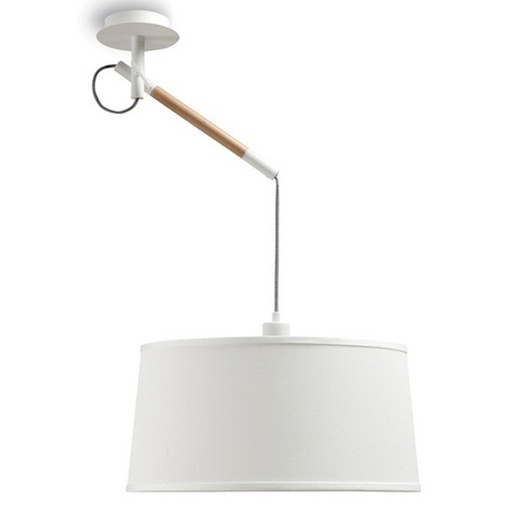 Nordica · Luminarias de techo · Blanco / Madera