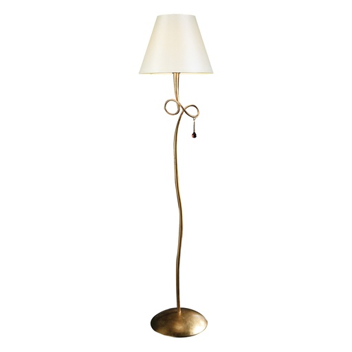 Paola · Floor lamps · Gold paint