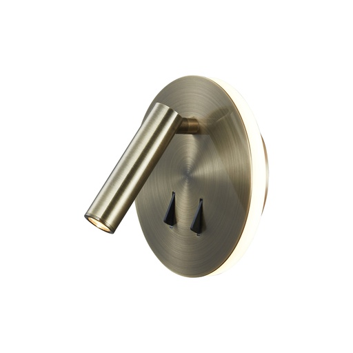 Cayman · Lampade da parete · Ottone anticato