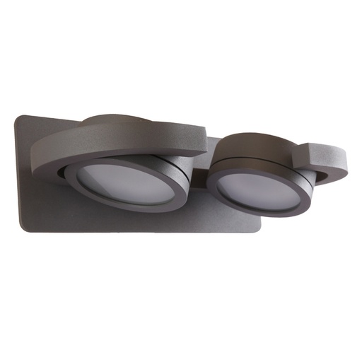Iguazu · Luminarias de pared · Gris Oscuro