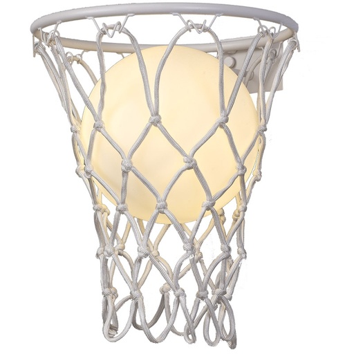 Basketball · Luminarias de pared · Blanco Mate