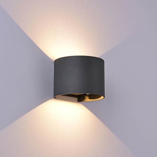 Davos · Luminarias de pared · Gris Oscuro
