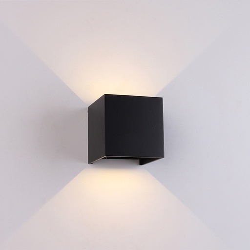 Davos · Luminarias de pared · Negro Arena