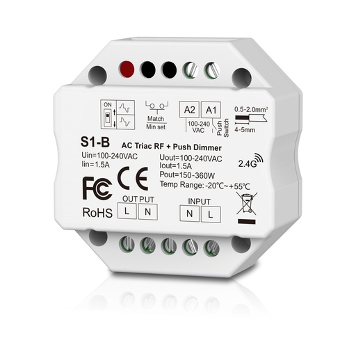 Drivers TRIAC / DALI · Accessori · Bianco