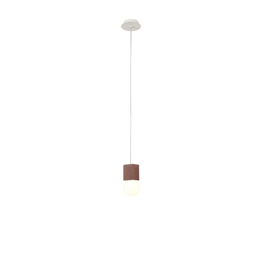 ***Ofer/Des*** Galaxia * Lampada con 1 Lampada a sospensione Quadrato Rosso
