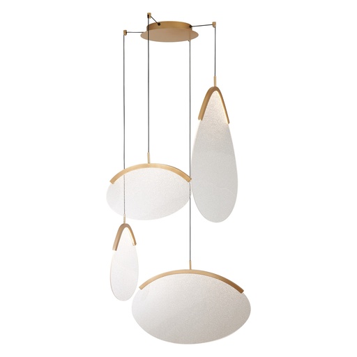 Oasis · Luminarias de techo · Oro