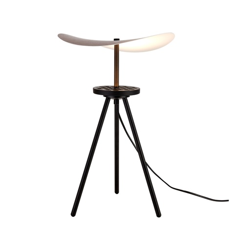 Abisal · Lampade da tavolo · Noce / Nero