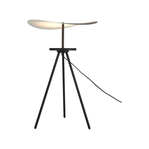 Abisal · Lampade da tavolo · Noce / Nero