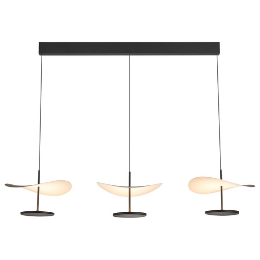 Abisal · Ceiling lights · Walnut / Black