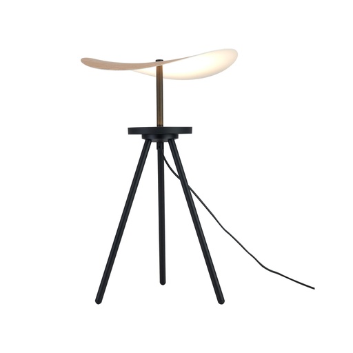 Abisal · Lampade da tavolo · Faggio / Nero