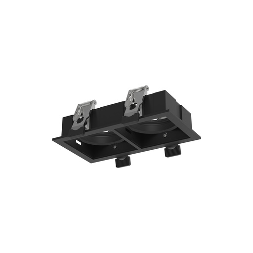 SUNRISE * COLLERETTE SPOT ENCASTRE  NOIRE  8+8W