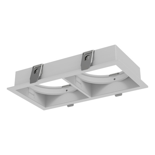 SUNRISE * COLLERETTE SPOT ENCASTRE  BLANC 20+20W