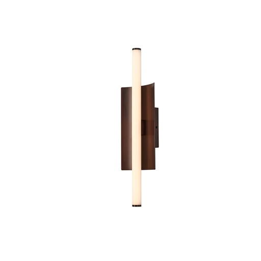 Vela · Luminarias de pared · Marrón Oscuro Cepillado