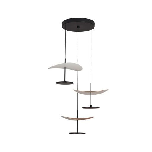 Abisal · Ceiling lights · Beech / Black