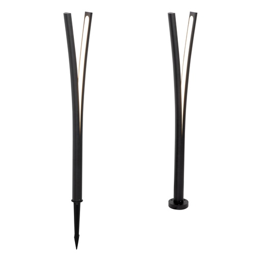 Katana · Bornes lumineuses · Corten