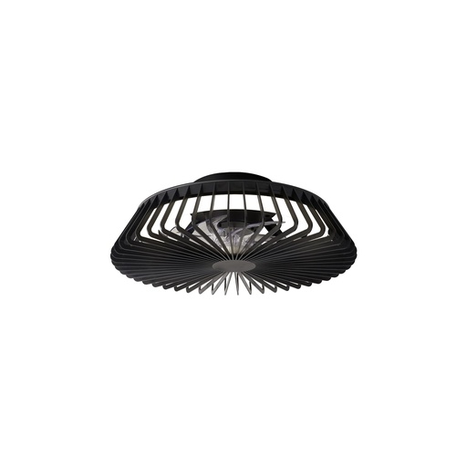 Himalaya Mini · Plafonnier-ventilateur à pales intégrées · Noir