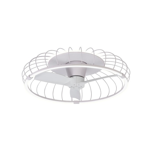 Nature · Ventilateur de plafond avec éclairage · Blanc