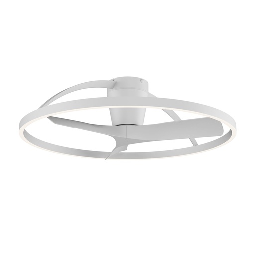 Nepal II · Ventilador de aspas con luz · Blanco