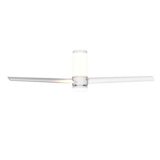 Up Down · Ventilador de aspas con luz · Blanco