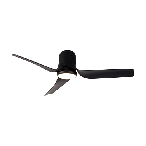 Ushuaia · Ventilateur de plafond avec éclairage · Noir