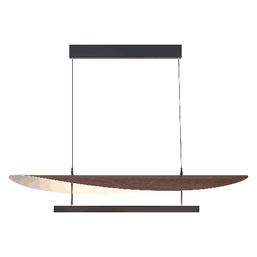 Abisal · Luminaires de plafond · Noyer / Noir
