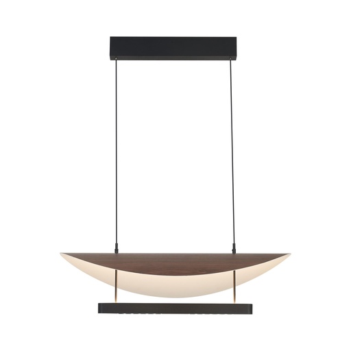 Abisal · Luminaires de plafond · Noyer / Noir