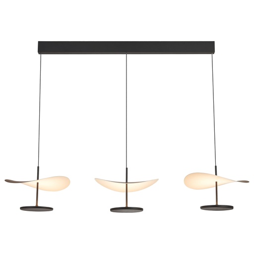 Abisal · Luminaires de plafond · Noyer / Noir