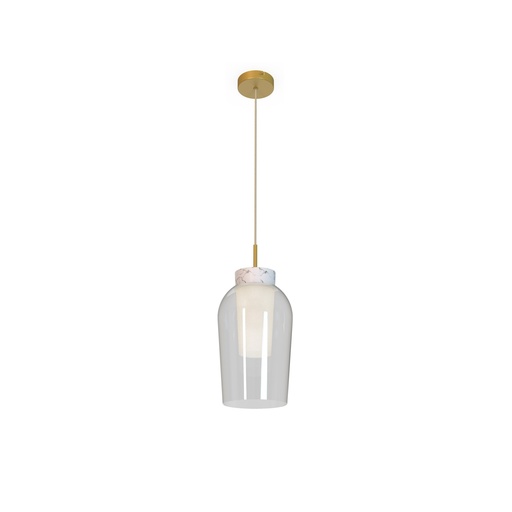 Nora · Luminarias de techo · Oro / Blanco