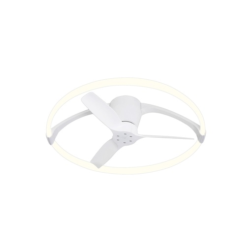Nepal Mini · Ventilateur de plafond avec éclairage · Blanc